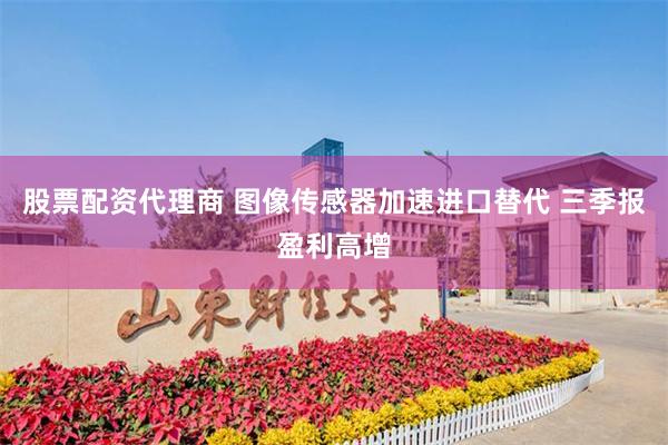 股票配资代理商 图像传感器加速进口替代 三季报盈利高增