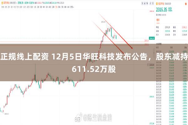 正规线上配资 12月5日华旺科技发布公告，股东减持611.52万股